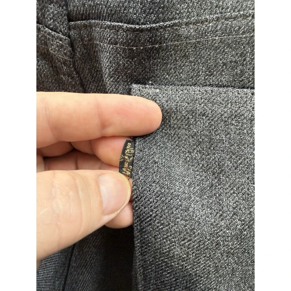 Vintage Levis Pants Mens 36x27 Gray Black Label 10517-9055 Made In USA 90s